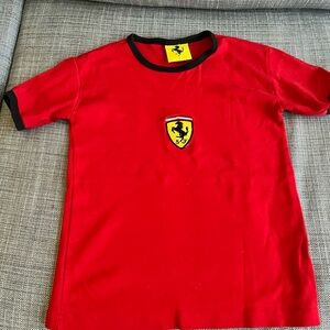 Authentic Ferrari women size small short sleeve tee